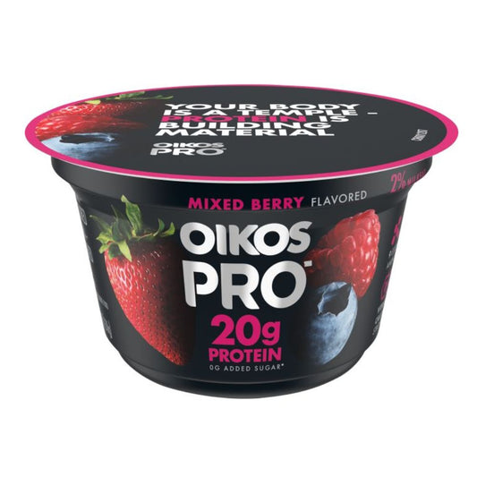 YOGURT OIKOS PRO MIX BERRY 5.3 OZ
