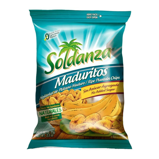PLATANITOS SOLDANZA MADURITOS 160 GR