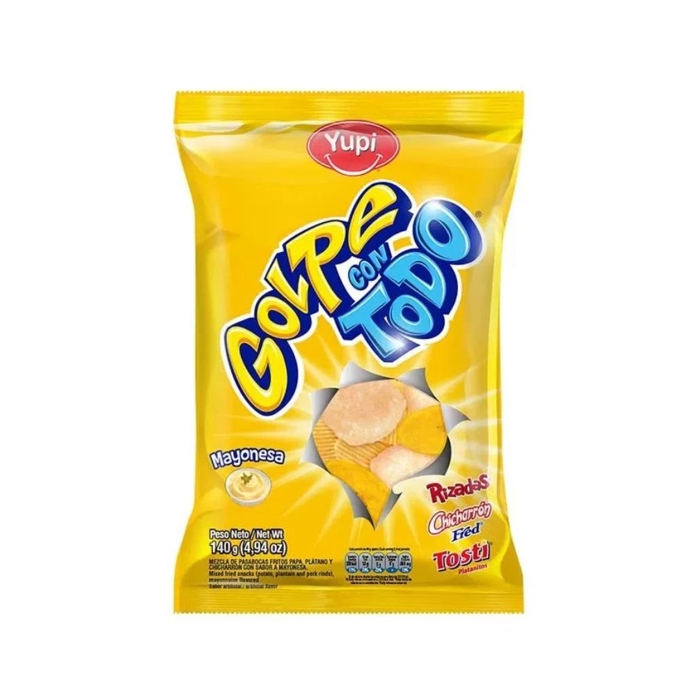 YUPI GOLPE MAYONESA 140 GR