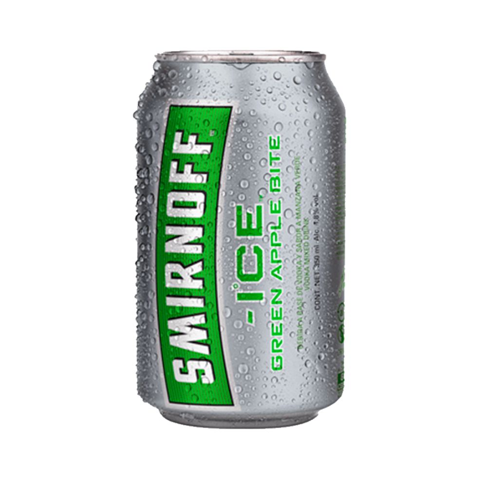 SMIRNOFF ICE MANZANA LATA 350 ML