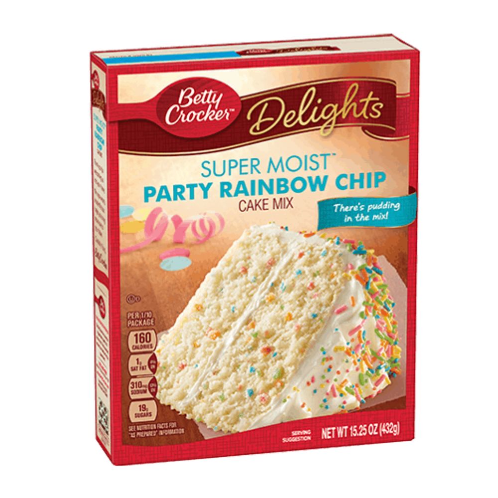 BETTY CROCKER RAINBOW CHIP