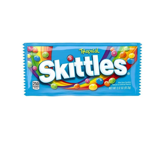 PASTILLAS TROPICAL SKITTLES 2.17 OZ