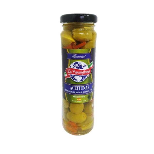 ACEITUNAS VERDES ROTAS CON PASTA DE PIMENTON 3 OZ