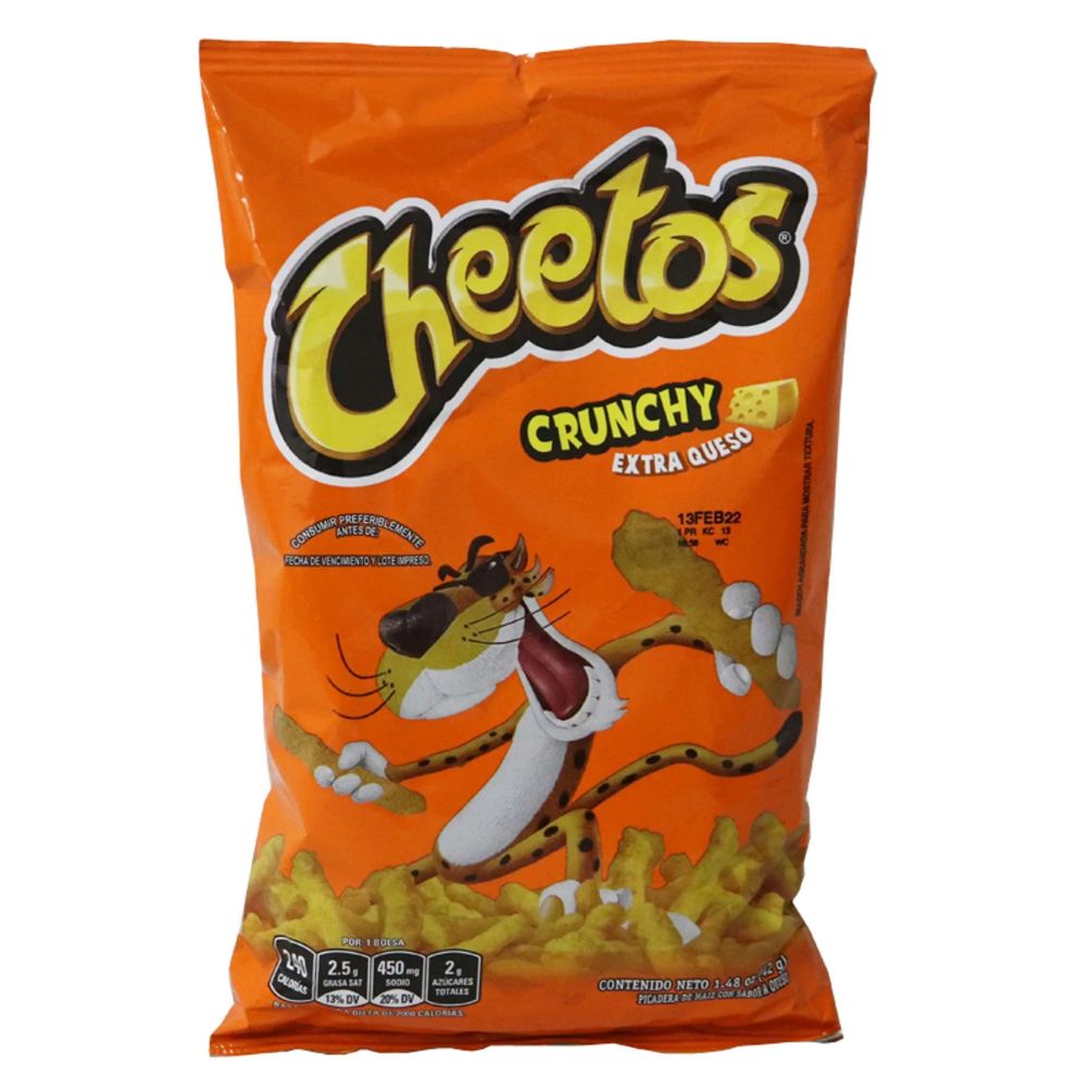 CHEETOS CRUNCHY PR CS 42 GR