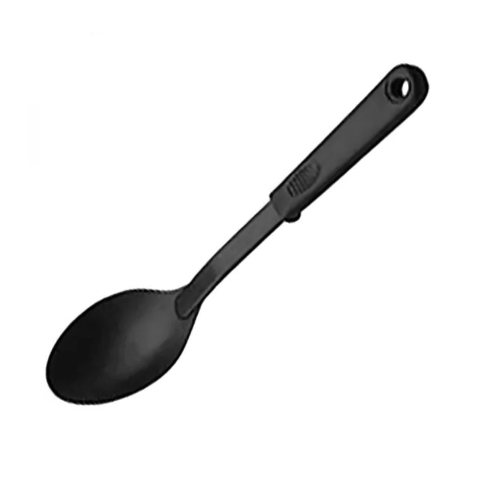 CUCHARON DE NAILON PARA COCINA COLOR NEGRO