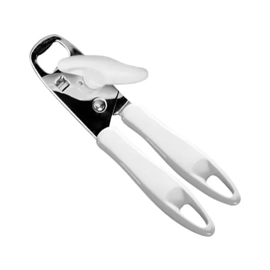 ABRELATAS DE ACERO INOXIDABLE CON AGARRE PLASTICO