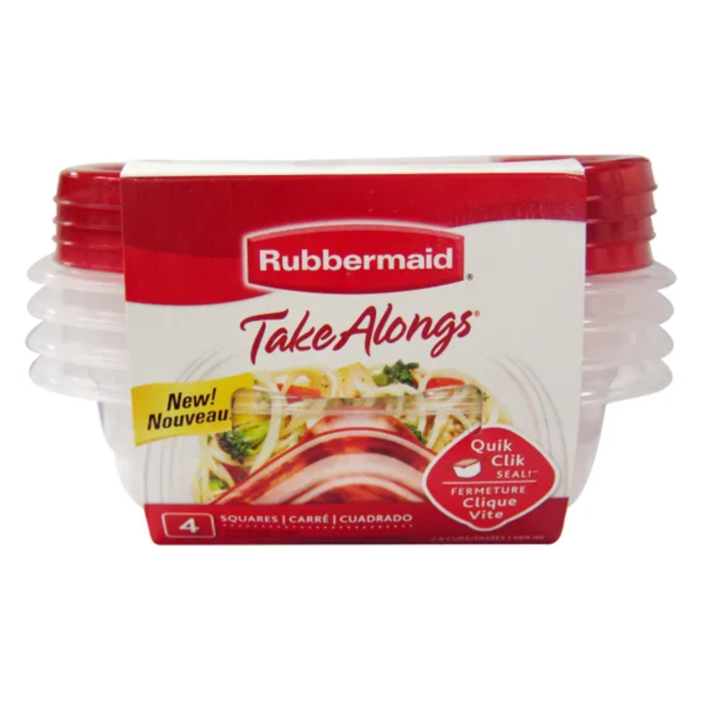 ENVASE TAKE ALONG PARA SÁNDWICH 2.9 TAZAS - 4 UND