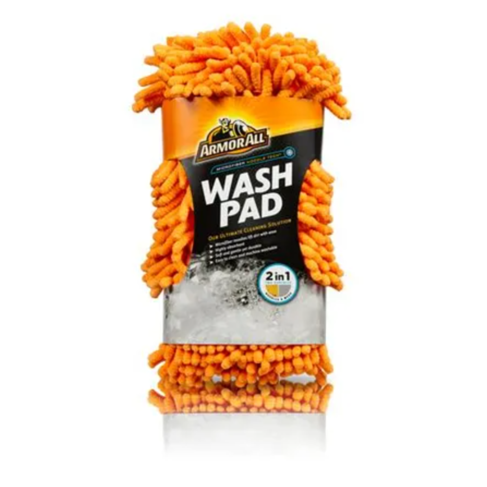 PAÑO DE MICROFIBRA WASH PAD 2 EN 1 PARA LAVAR AUTO ARMOR ALL