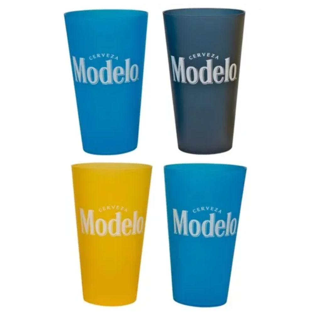 JUEGO DE VASOS CERVEZA MODELO DE 22OZ 4 PIEZAS