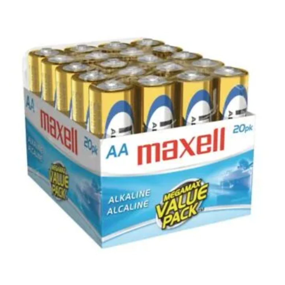 BATERIA ALKALINA AA LR06 20PACK