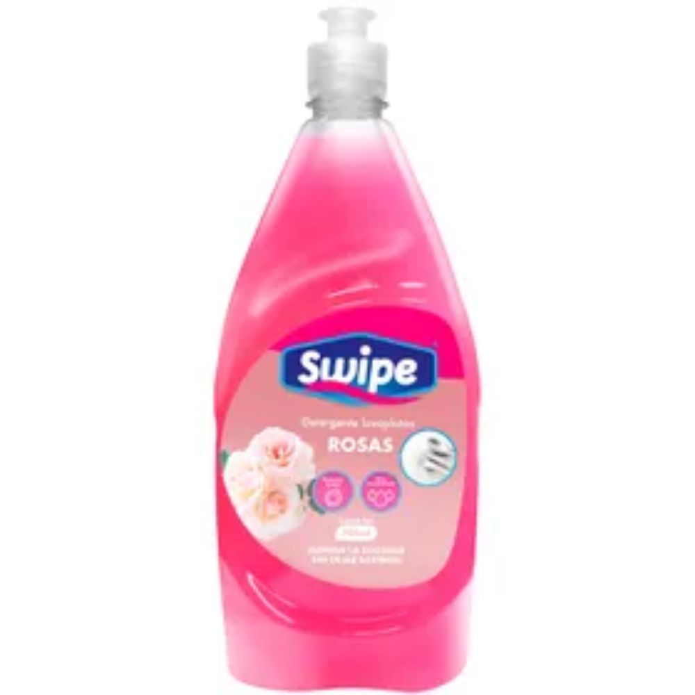 LAVAPLATOS LIQUIDO ROSAS SWIPE 780 ML
