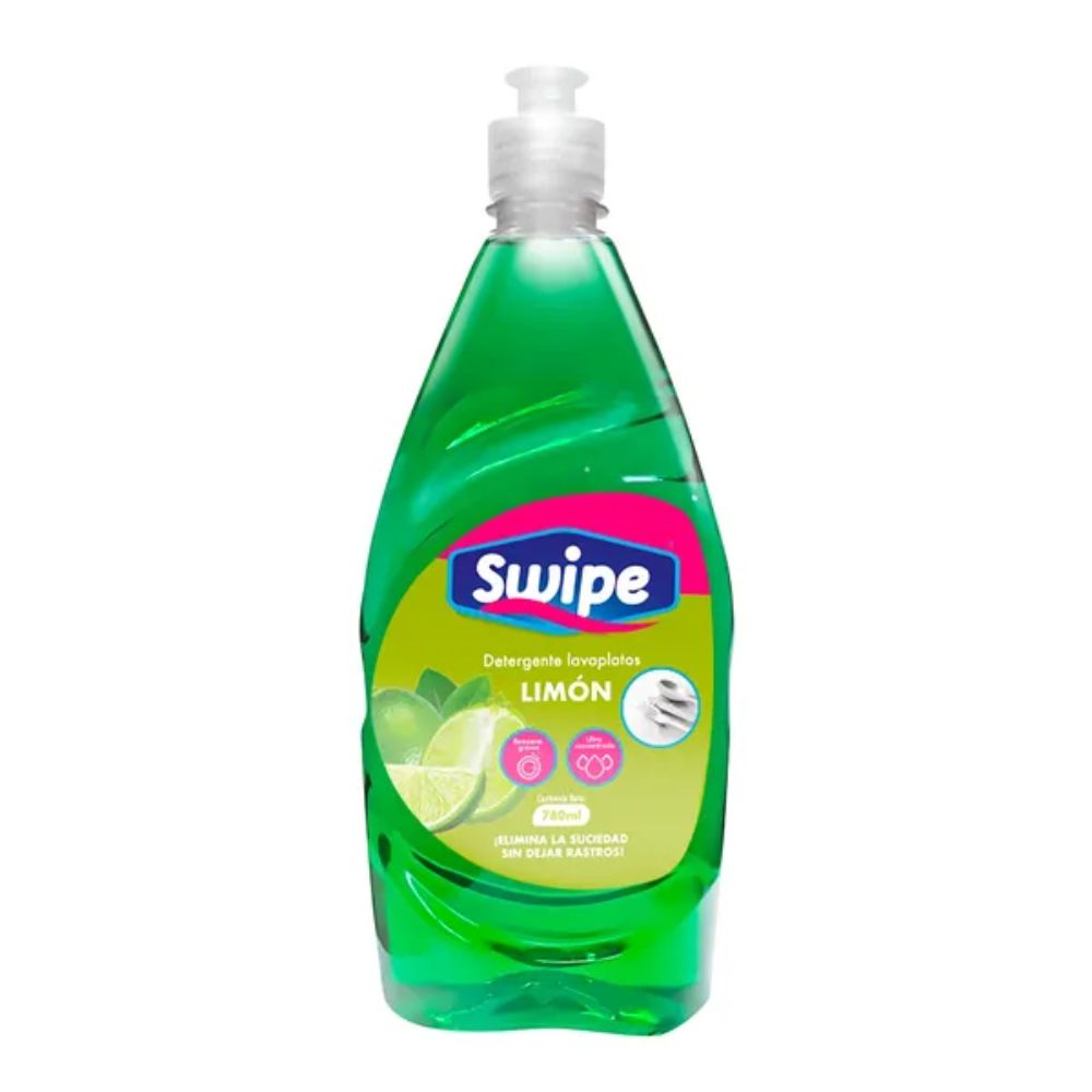 LAVAPLATOS LIQUIDO LIMON SWIPE 780 ML