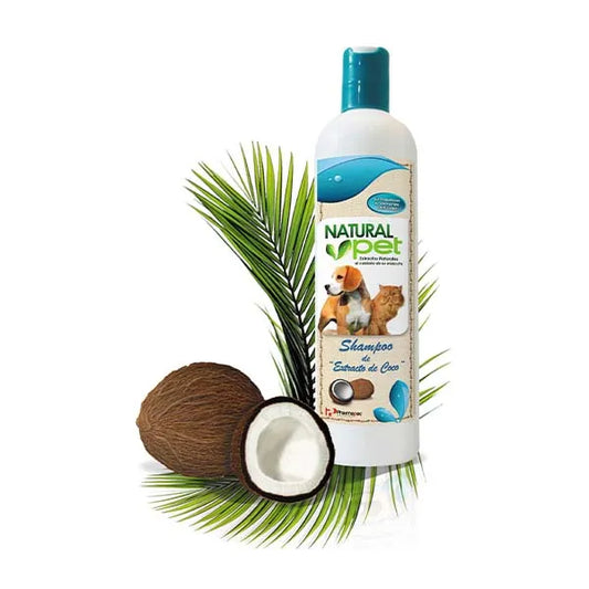 SHAMPOO EXTRACTO DE COCO PARA MASCOTAS 500ML