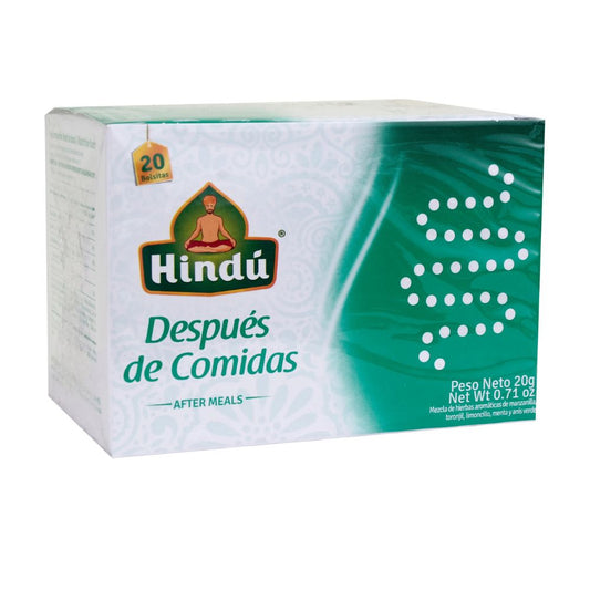 HINDU SALUDABLE DESPUES DE COMIDAS 20 SOBRES