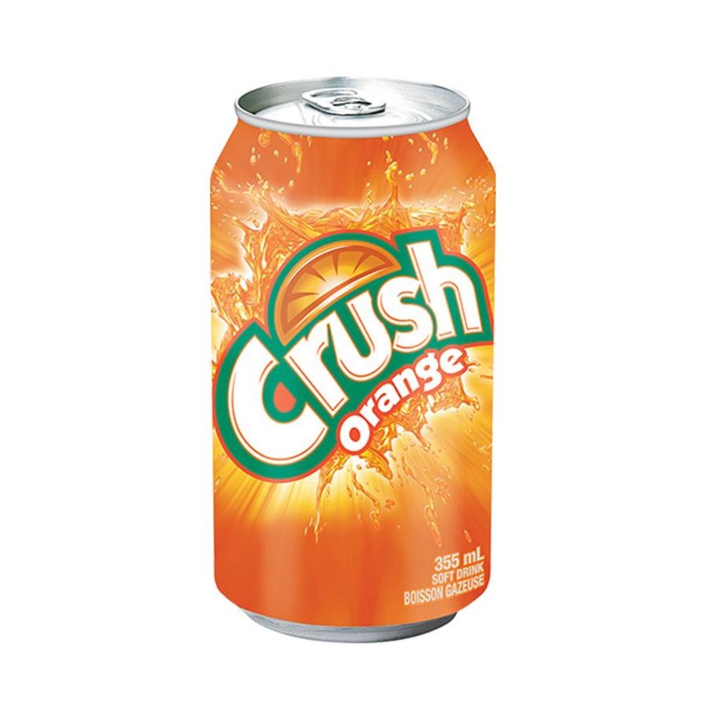 SODA CRUSH NARANJA LATA 355 ML