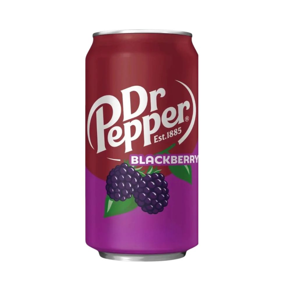 SODA DR PEPPER BLACKBERRY LATA 355 ML