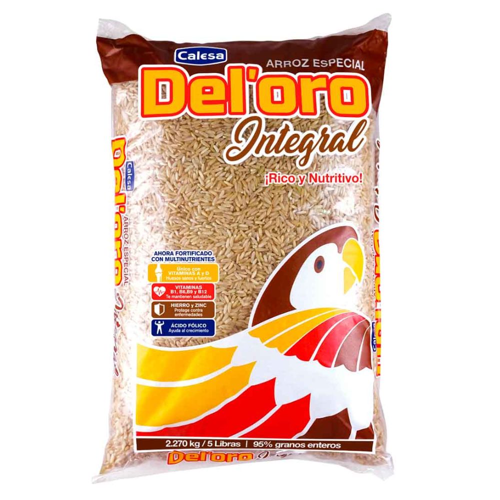 ARROZ INTEGRAL DEL ORO 5 LBS
