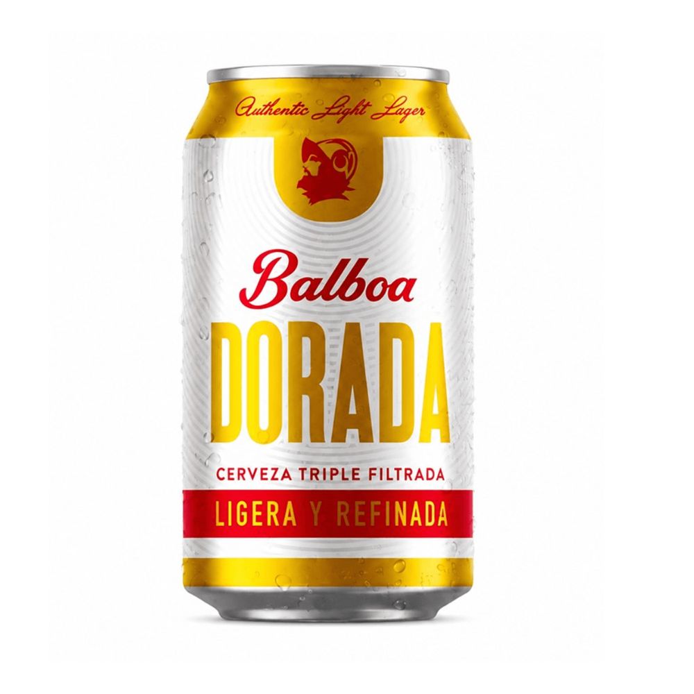 CERVEZA BALBOA DORADA LATA
