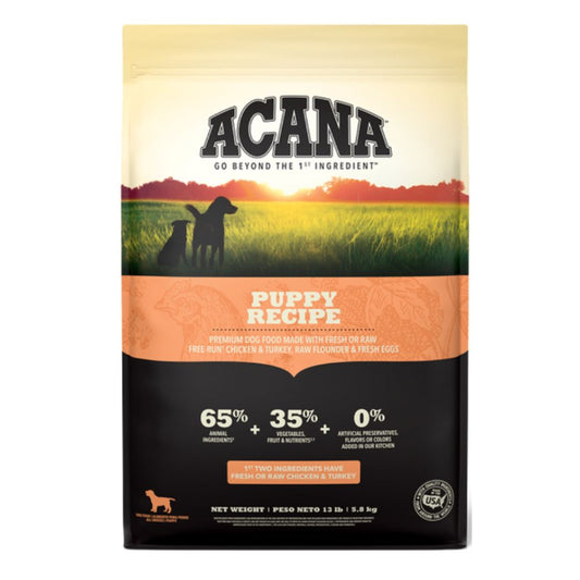 COMIDA PARA PERRO ACANA DOG HERITAGE PUPPY & JUNIOR 25LBS