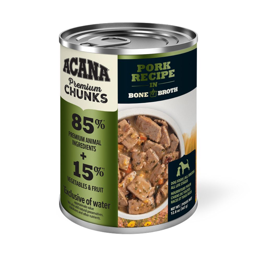 COMIDA PARA PERRO ACANA PORK RECIPE IN BONE BROTH 12.8 OZ