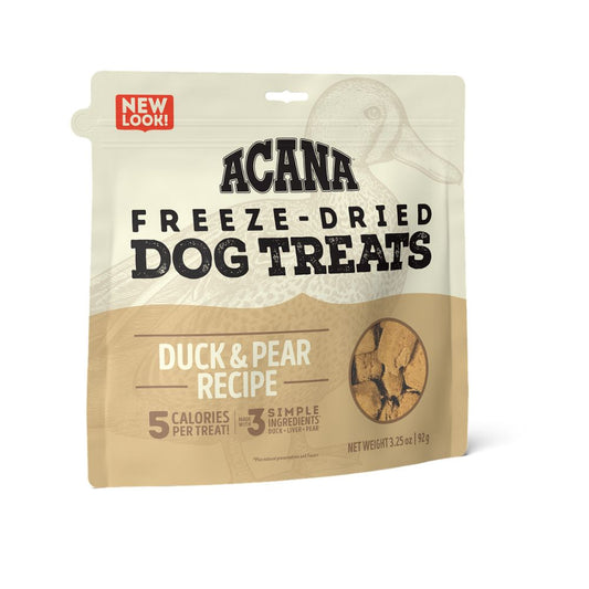 ACANA DOG TREATS DUCK & PEAR DOG 1.25 OZ