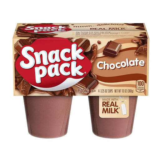 SNACK PACK PUDIN CHOCOLATE 13 OZ