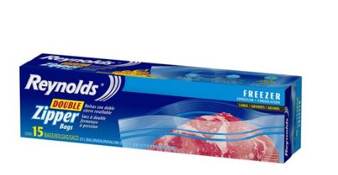 REYNOLDS CON ZIPPER FREEZER 1GL 15 UND
