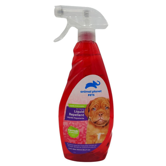 LIQUIDO REPELENTE PARA PERRO Y GATO ANIMAL PLANET 550 ML