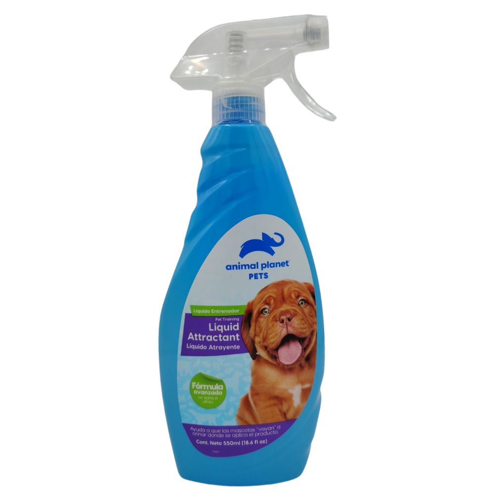 LIQUIDO ATRAYENTE PARA PERRO Y GATO ANIMAL PLANET 550 ML
