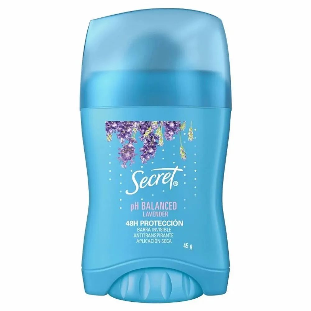 DESODORANTE STICK PH LAVANDA BALANCEADO SECRET 45 GR
