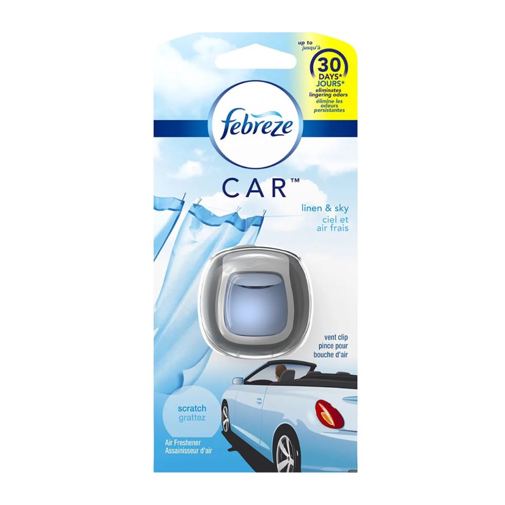 AROMATIZANTE DE 2ML CON AROMA A LINO Y CIELO PARA CARRO