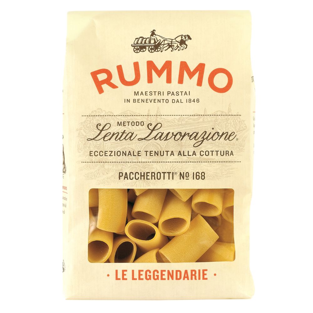 PASTA PACCHEROTTI LISCI N168 RUMMO 500 GR