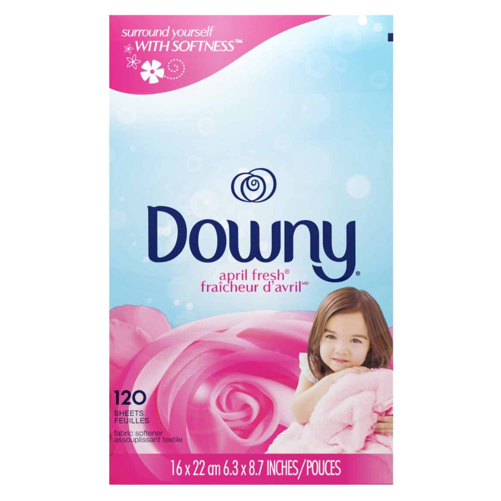 HOJAS SUAVIZANTES DE TELA DOWNY 120 HOJAS