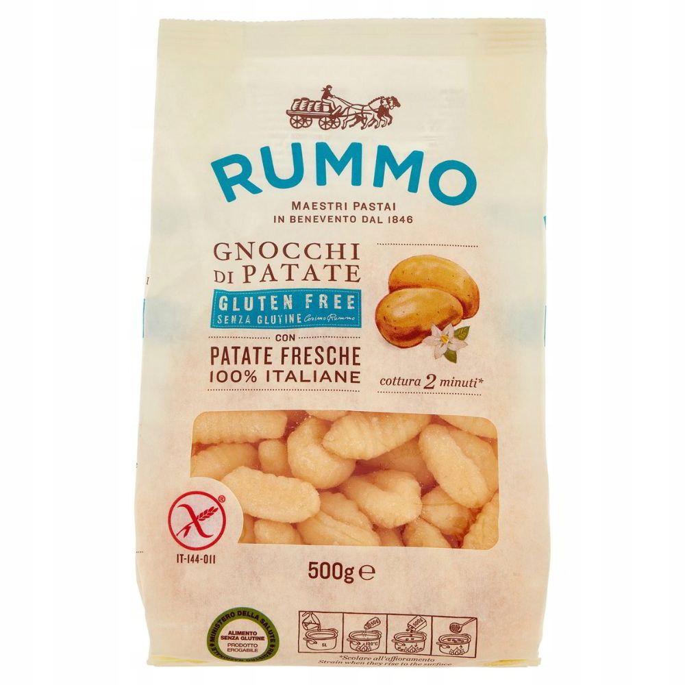 PASTA GNOCCHI GLUTEN FREE RUMMO 500 GR