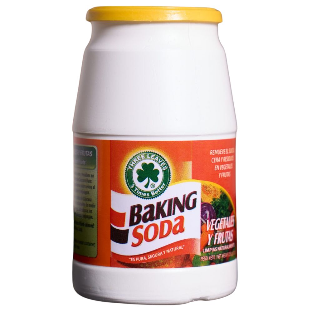 BICARBONATO DE SODIO VEGETALES Y FRUTAS THREE LEAVES 250 GR