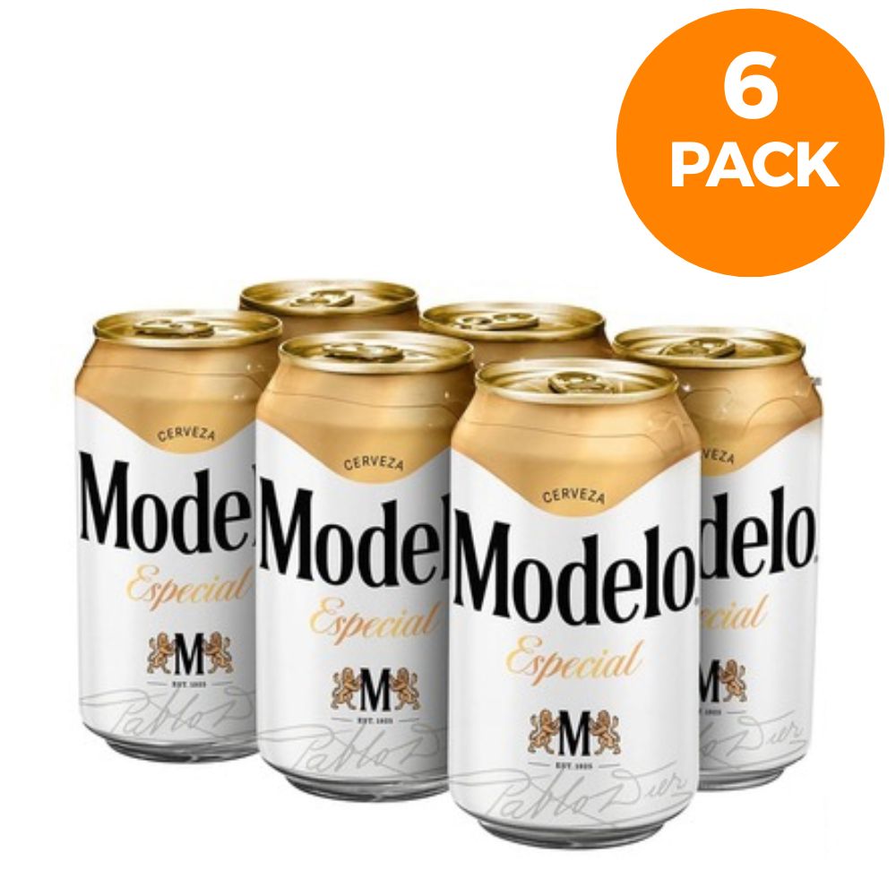 CERVEZA MODELO ESPECIAL LATA 6 PACK