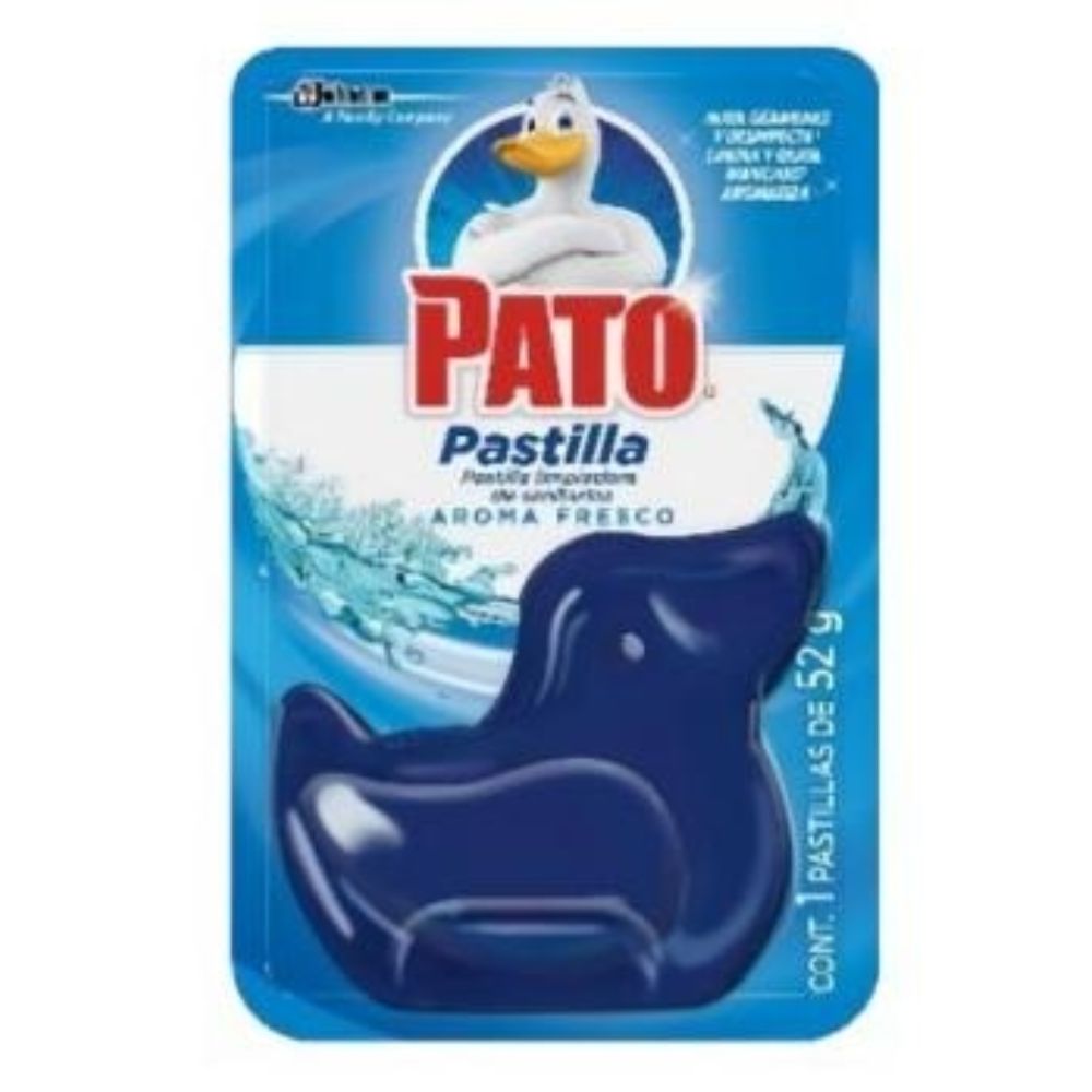 PASTILLA DESINFECTANTE PARA INODORO AROMA FRESCO PATO PURIFIC 1 UND