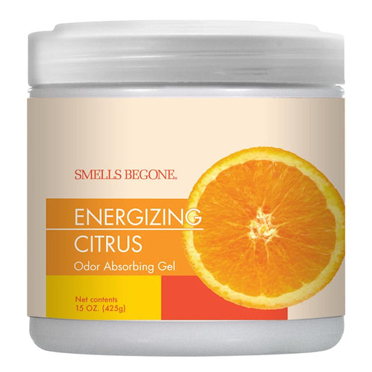 ABSORBENTE DE OLORES EN GEL CITRICOS SMELLS BEGONE 15 OZ