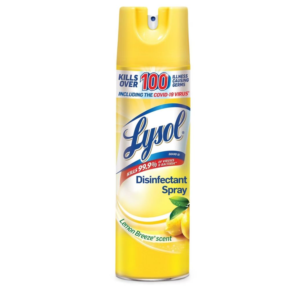 DESINFECTANTE EN SPRAY LEMON BREEZE LYSOL 19 OZ