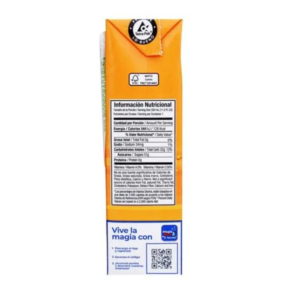 TE FRIO MELOCOTON TETRA DEL MONTE 330 ML