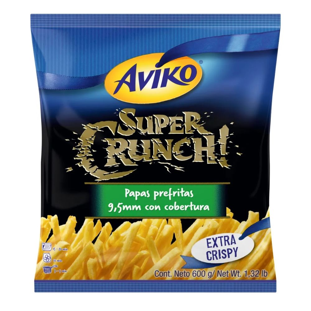 PAPAS FRITAS SUPER CRUNCH AVIKO 750 GR