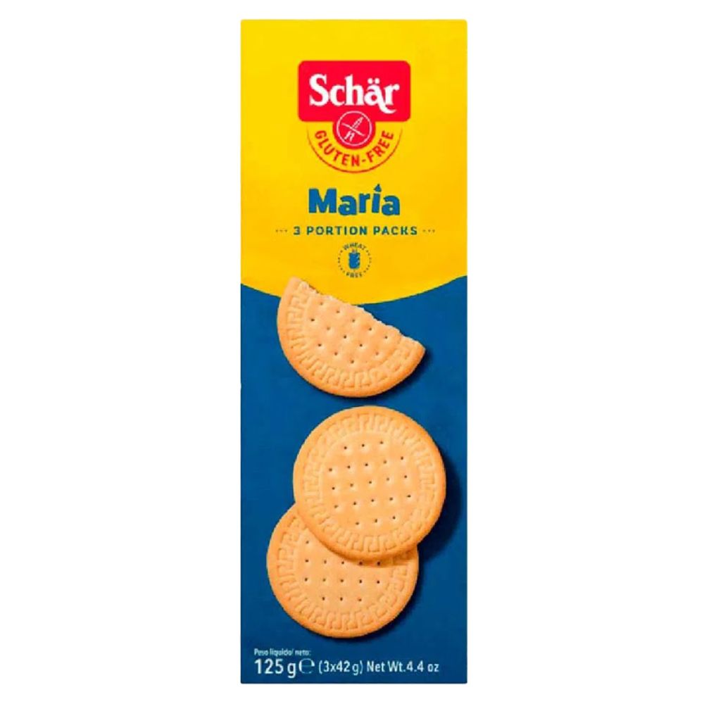 GALLETAS MARIA SIN GLUTEN SCHAR 125 GR