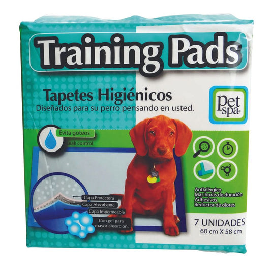 PADS DE ENTRENAMIENTO PET SPA 7 UND