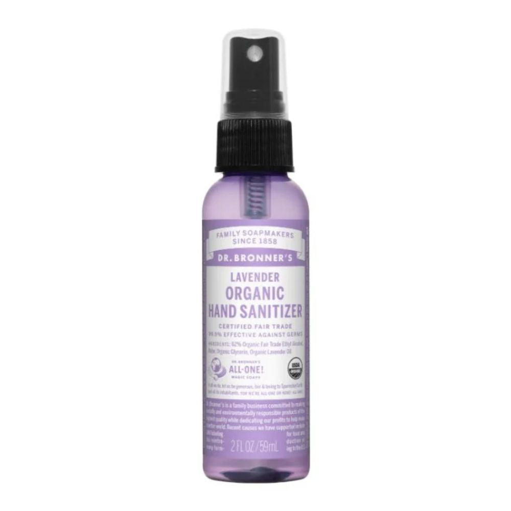DESINFECTANTE DE MANOS LAVANDA DR BRONNE´S 2 OZ