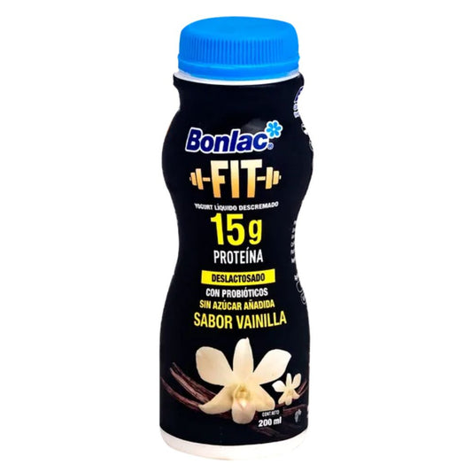 YOGURT  FIT DESLACTOSADO VAINILLA  BONLAC 200 ML