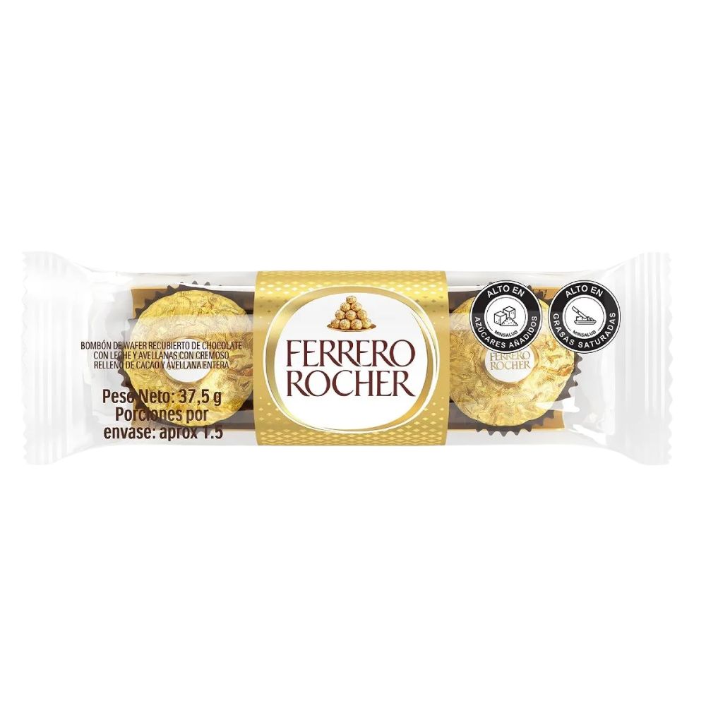 CHOCOLATE FERRERO ROCHER 3 UND
