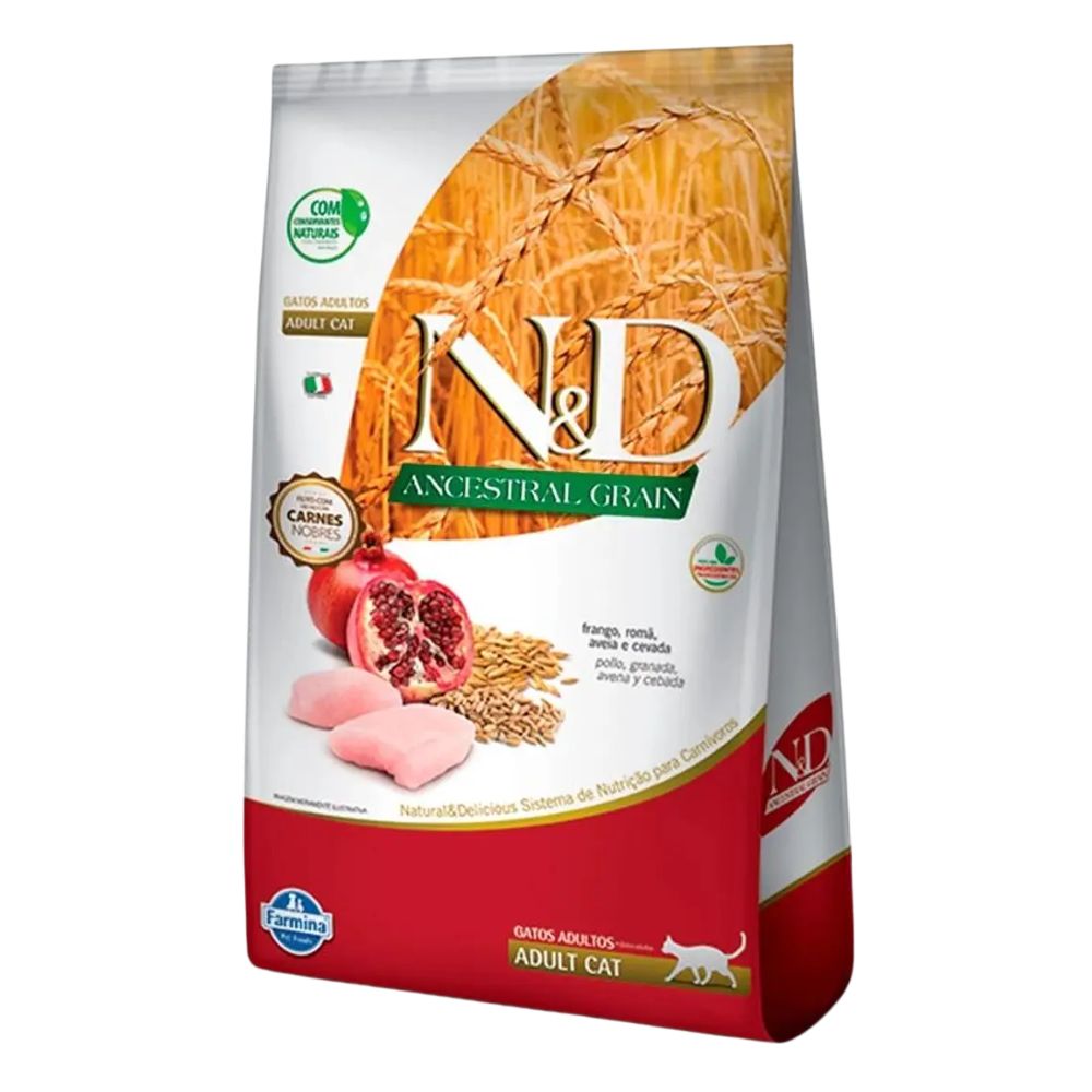 COMIDA PARA GATOS ADULTOS N&D 7.5 KG