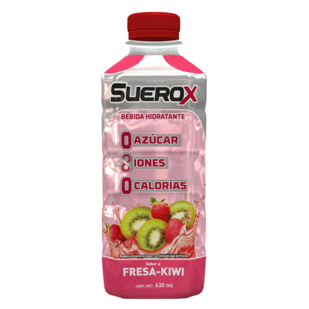 BEBIDA HIDRATANTE DE FRESA KIWI SUEROX 630 ML