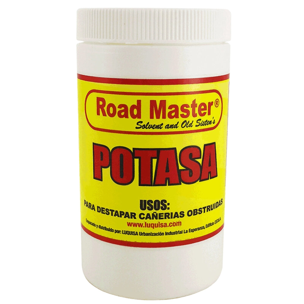 POTASA PARA DESTAPAR CAÑERÍAS ROAD MASTER 8 OZ