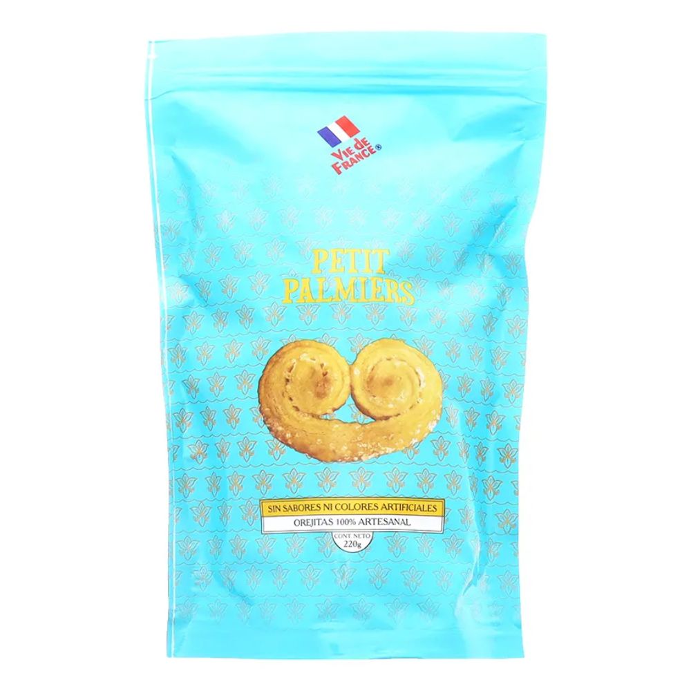 GALLETAS PETIT PALMIERS VIE DE FRANCE 220 GR